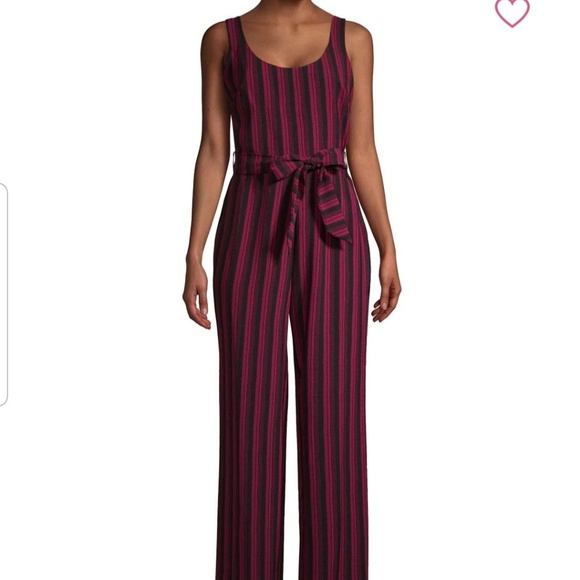 Karl Lagerfeld Pants - NWT Karl Lagerfeld  Striped Tie Jumpsuit  Sz.12